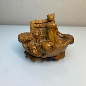 Hand Carved Noah’s Ark